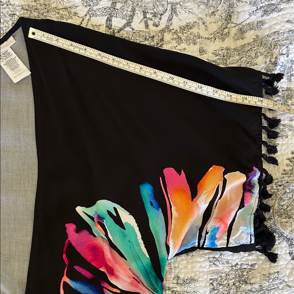 La Blanca Vibrant Floral Swim Coverup - Picture 7 of 11